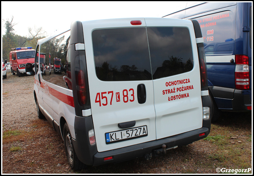 457[K]83 - SLOp Opel Vivaro - OSP ÅostÃ³wka