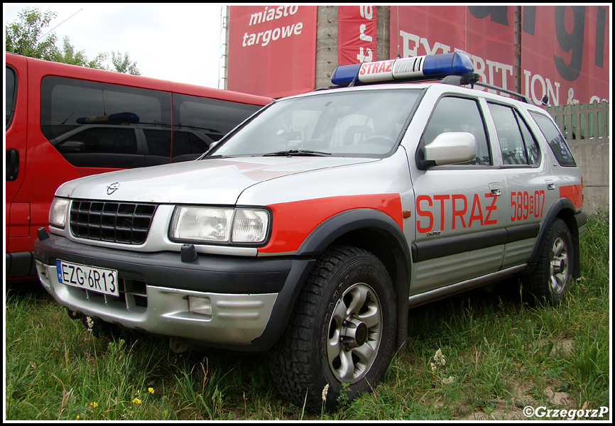 589[E]07 - SLOp Opel Frontera 3,2 - OSP AleksandrÃ³w ÅÃ³dzki