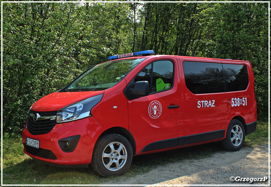 538[K]51 - SLOp Opel Vivaro - OSP ÅÄ™townia