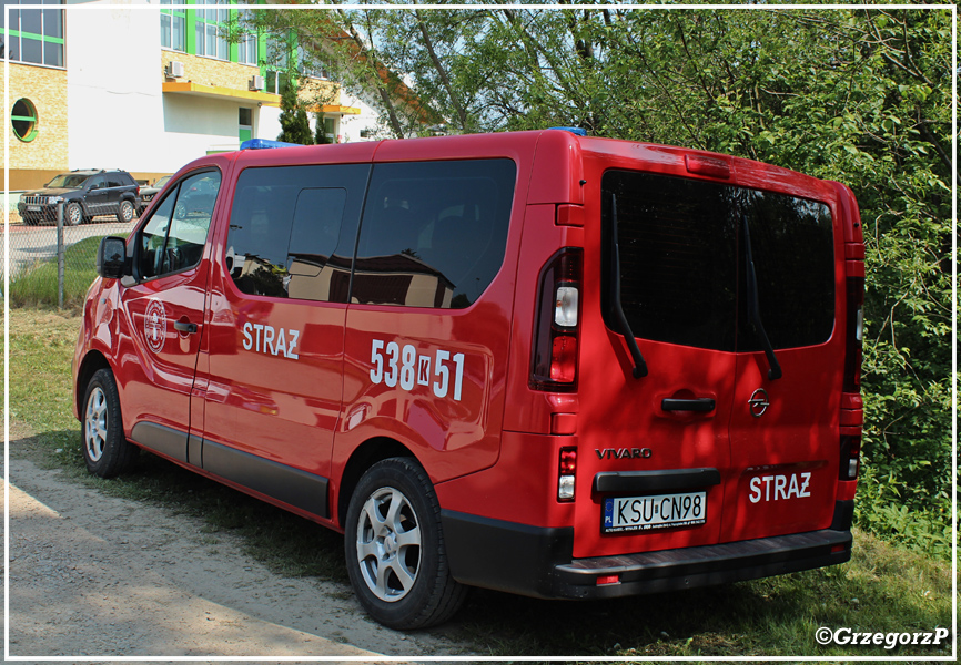 538[K]51 - SLOp Opel Vivaro - OSP Łętownia