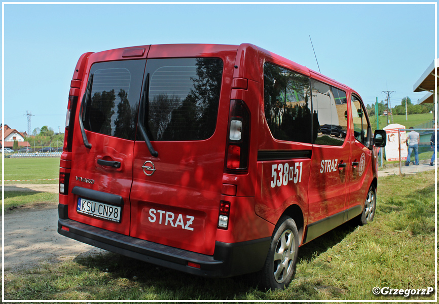 538[K]51 - SLOp Opel Vivaro - OSP Łętownia