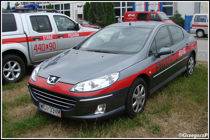 410[M]90 - SLOp Peugeot 607 - KP PSP CiechanÃ³w