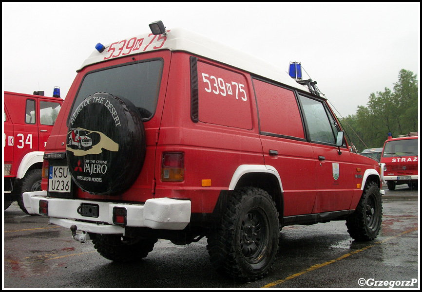539[K]75 - SLRr Mitshubishi Pajero - OSP MakÃ³w PodhalaÅ„ski- Centrum