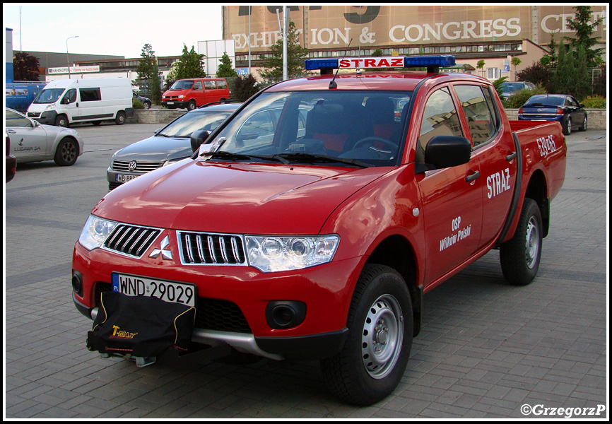 539[M]65 - SLRr Mitsubishi L200/Bibmot - OSP Wilków Polski