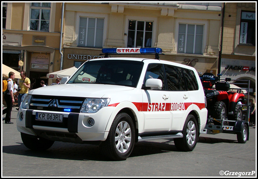300[K]90 - SLRr Mitsubishi Pajero - KM PSP KrakÃ³w