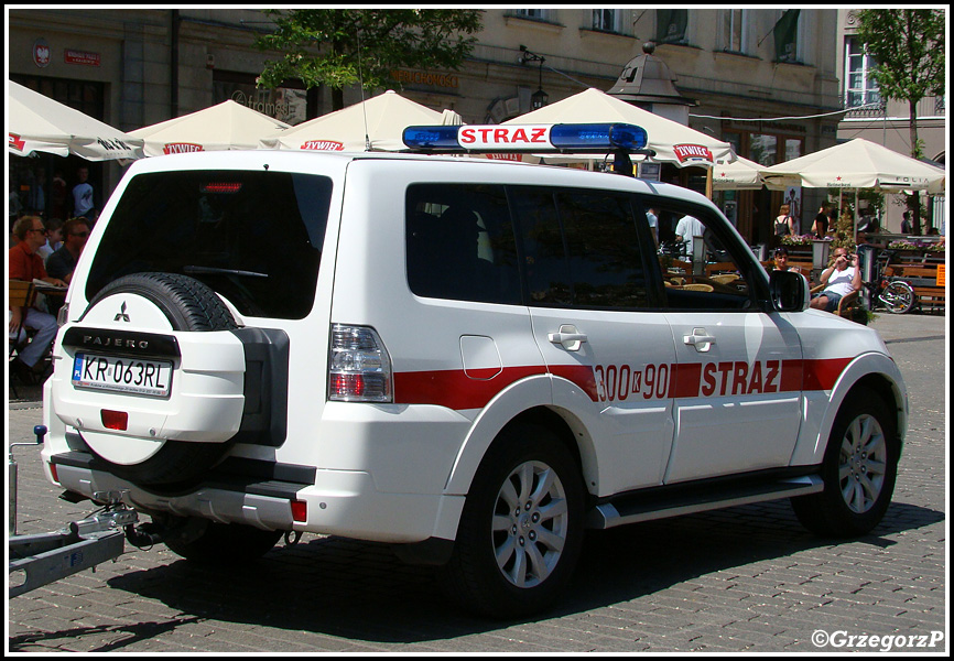300[K]90 - SLRr Mitsubishi Pajero - KM PSP KrakÃ³w