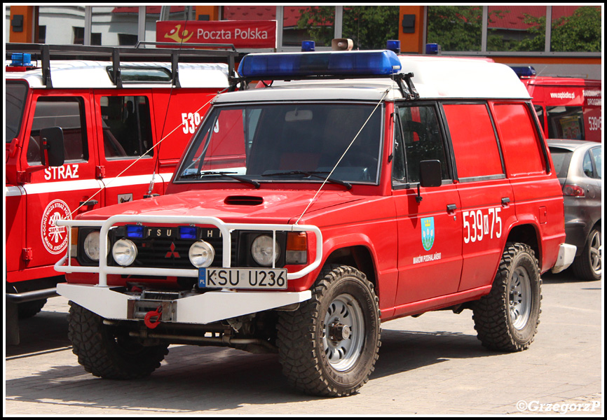 539[K]75 - SLRr Mitshubishi Pajero - OSP MakÃ³w PodhalaÅ„ski- Centrum