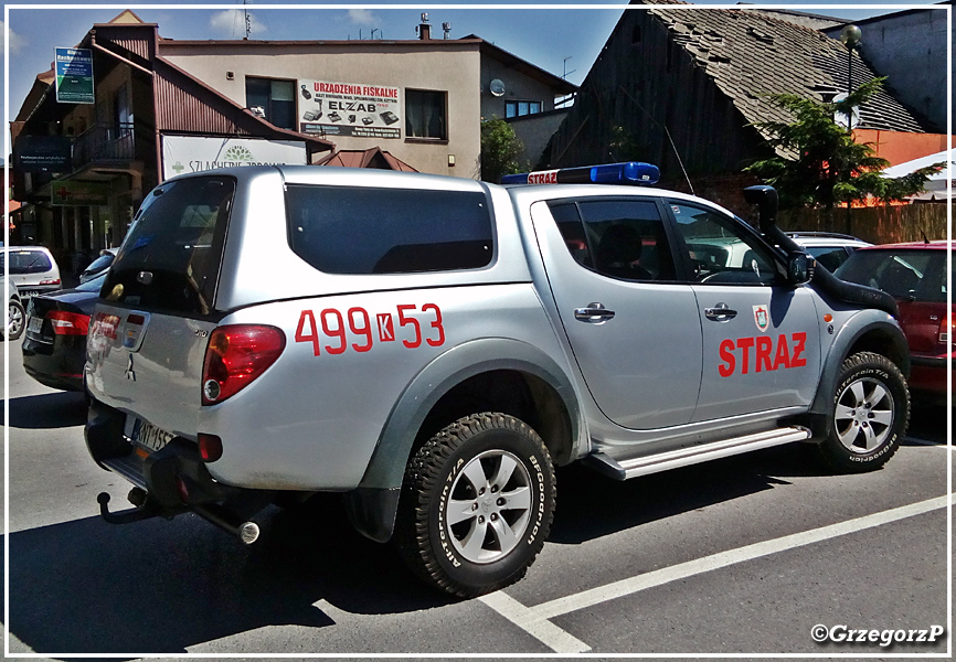 499[K]53 - SLOp Mitsubishi L200 - OSP KroÅ›cienko nad Dunajcem