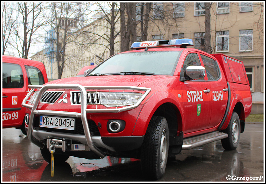 329[K]51 - SLRr Mitsubishi L200/Szybicki - OSP Zielonki