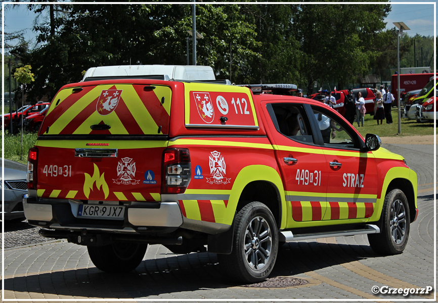 449[K]31 - SLRr Mitsubishi L200/Mist-Tech - OSP Łużna