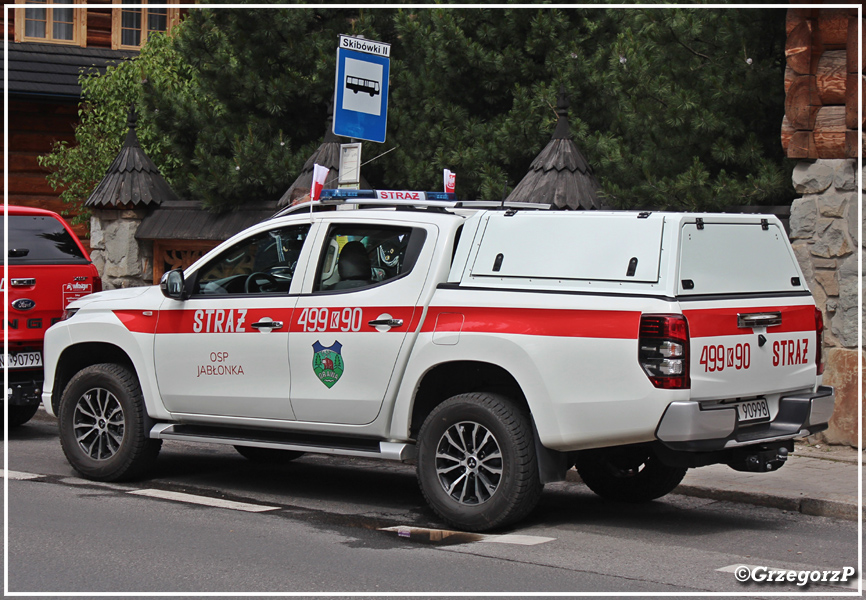 499[K]90 - SLOp Mitsubishi L200 - OSP JabÅ‚onka