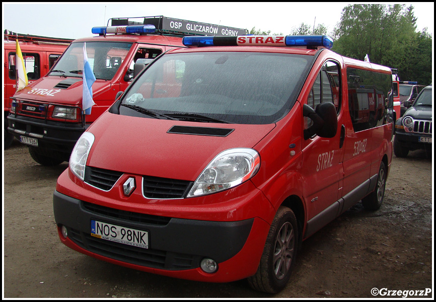 530[N]82 - SLKw Renault Trafic Passenger - KP PSP Ostróda