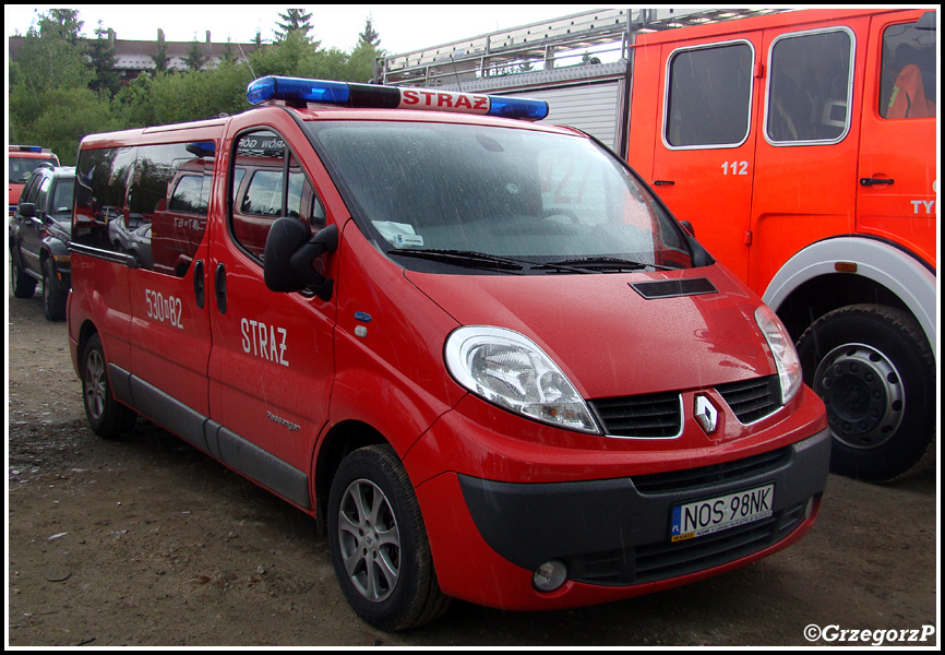 530[N]82 - SLKw Renault Trafic Passenger - KP PSP Ostróda