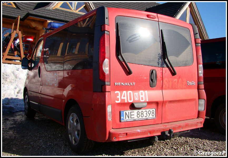 340[N]81 - SLKw Renault Trafic dCI 115 - KM PSP Elbląg