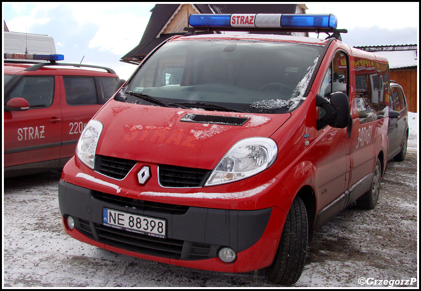 340[N]81 - SLKw Renault Trafic dCI 115 - KM PSP Elbląg