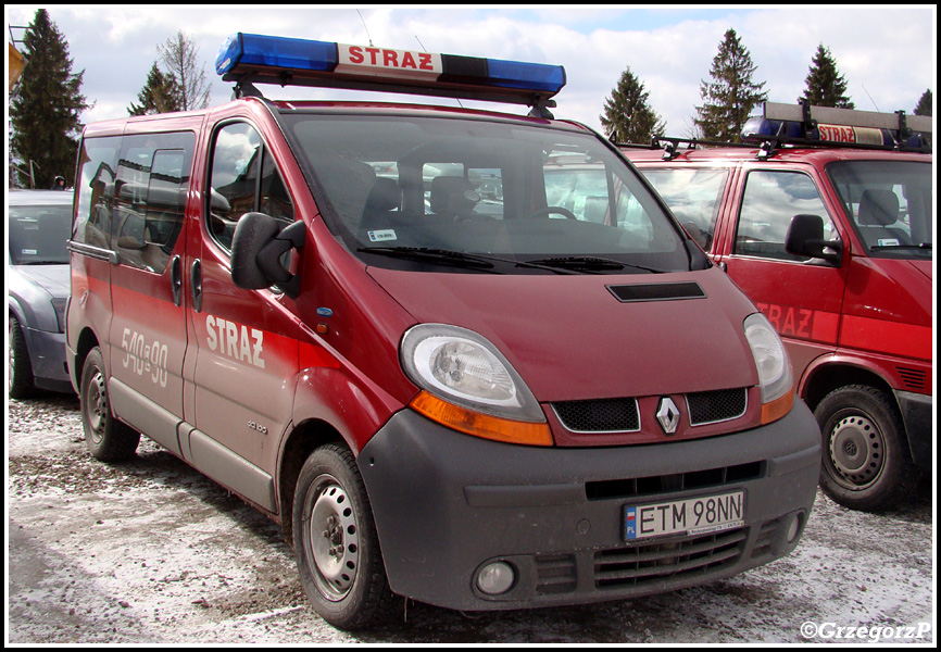 540[E]90 - SLOp Renault Trafic dCi 100 - KP PSP Tomaszów Mazowiecki