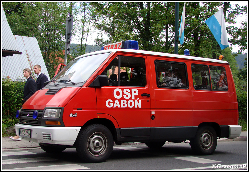 SLOp Renault Trafic - OSP Gaboń