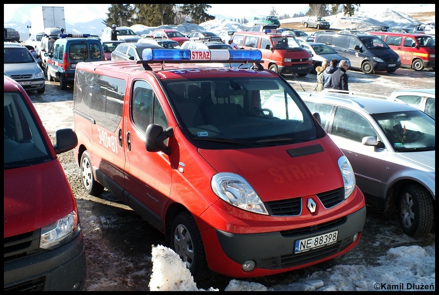 340[N]81 - SLKw Renault Trafic dCI 115 - KM PSP Elbląg