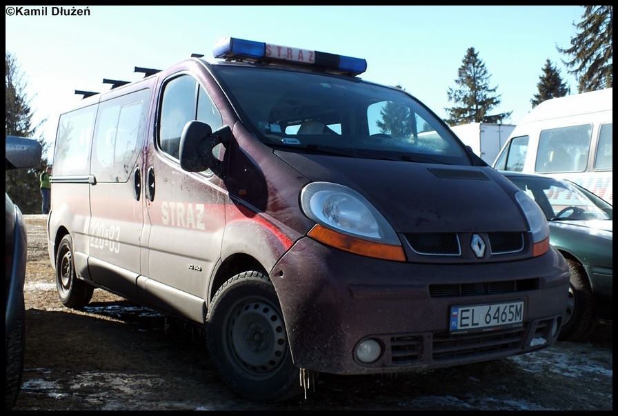 220[E]83 - SLKw Renault Trafic  - KW PSP Łódź