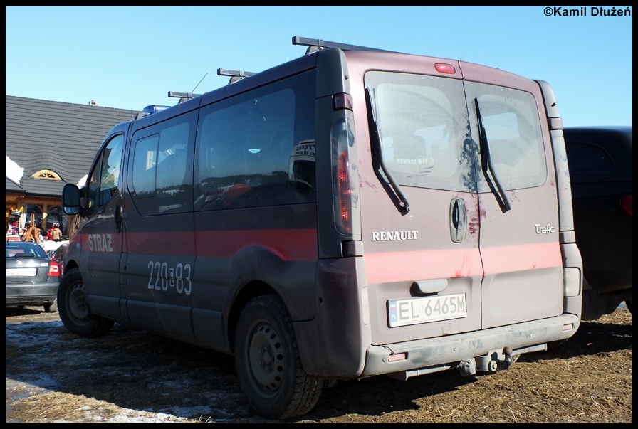 220[E]83 - SLKw Renault Trafic  - KW PSP ÅÃ³dÅº