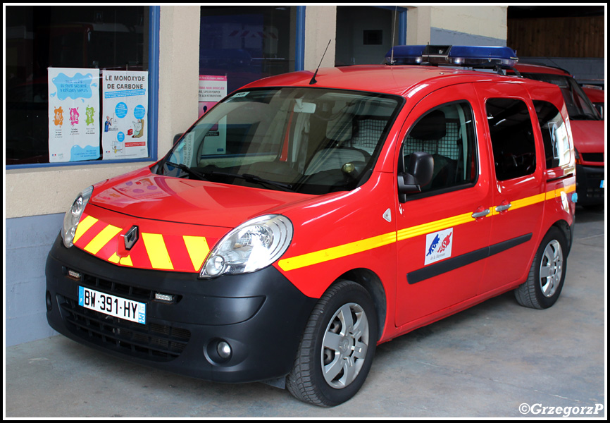 BW-391-HY - VL Renault Kangoo - SDIS 53 de la Mayenne, Centre de Secours Château-Gontier