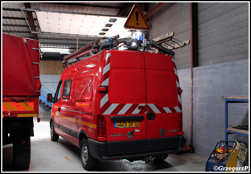 4629 SR 53 - VTU Renault Master - SDIS 53 de la Mayenne, Centre de Secours Château-Gontier