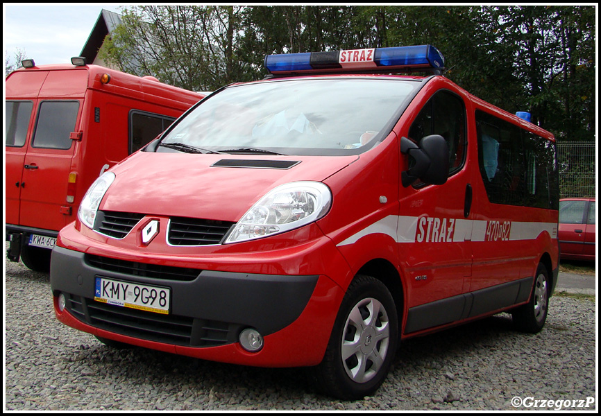 470[K]82 - SLKw Renault Trafic dCi 115/Autoremo - KP PSP MyÅ›lenice
