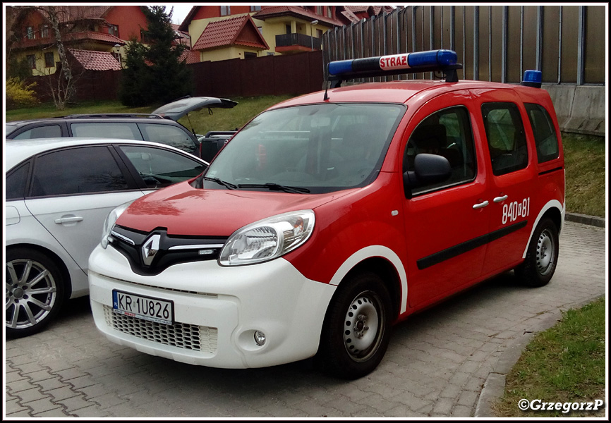 840[K]81 - SLKw Renault Kangoo - WOSz PSP KrakÃ³w