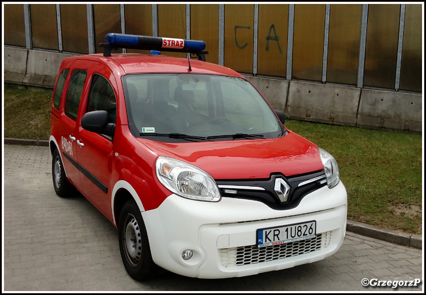 840[K]81 - SLKw Renault Kangoo - WOSz PSP Kraków