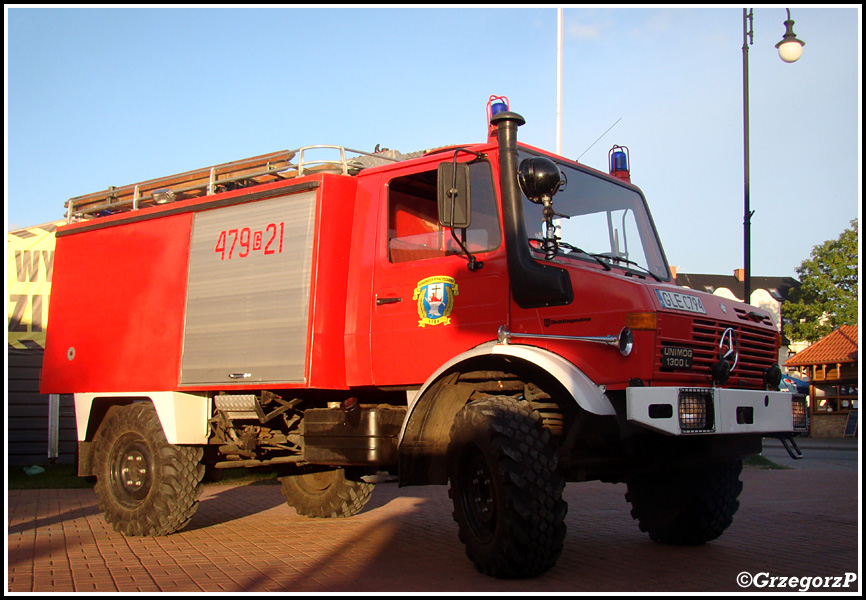 479[G]21 - GBA 2/8 Mercedes Benz Unimog 1300 L/Schlingmann - OSP Åeba