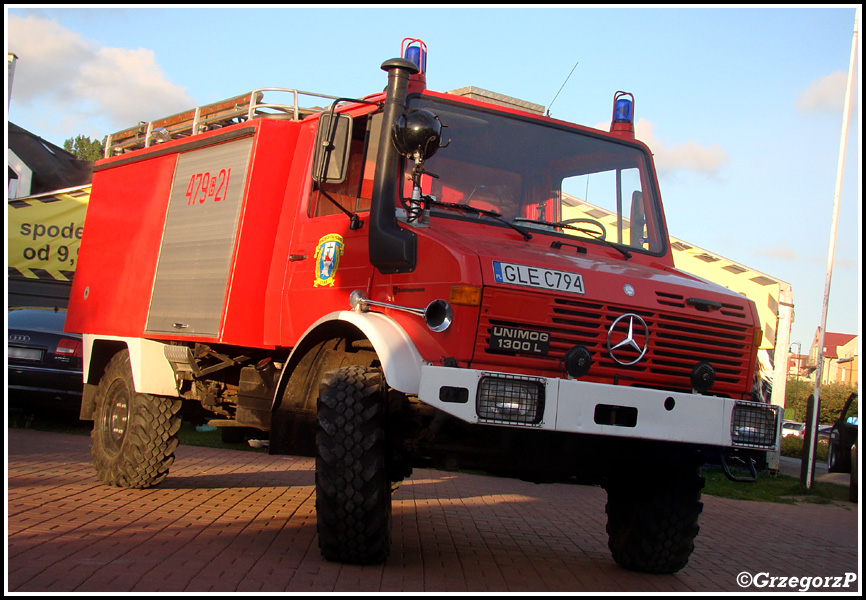 479[G]21 - GBA 2/8 Mercedes Benz Unimog 1300 L/Schlingmann - OSP Łeba