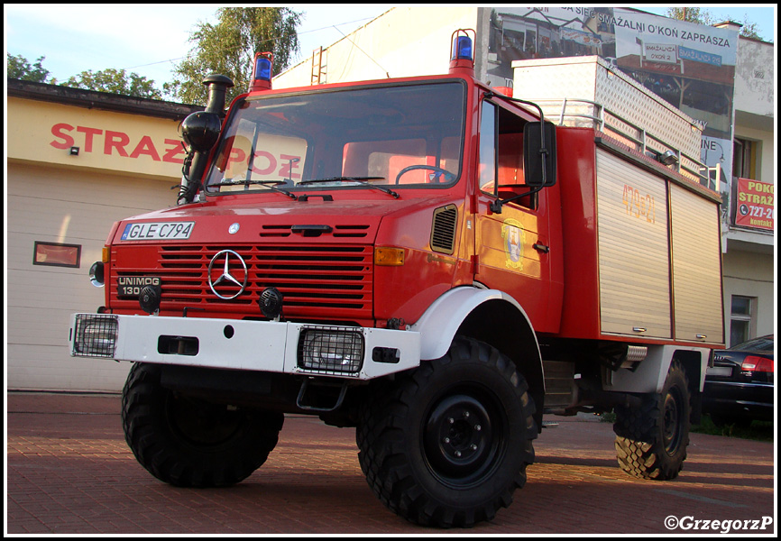 479[G]21 - GBA 2/8 Mercedes Benz Unimog 1300 L/Schlingmann - OSP Åeba