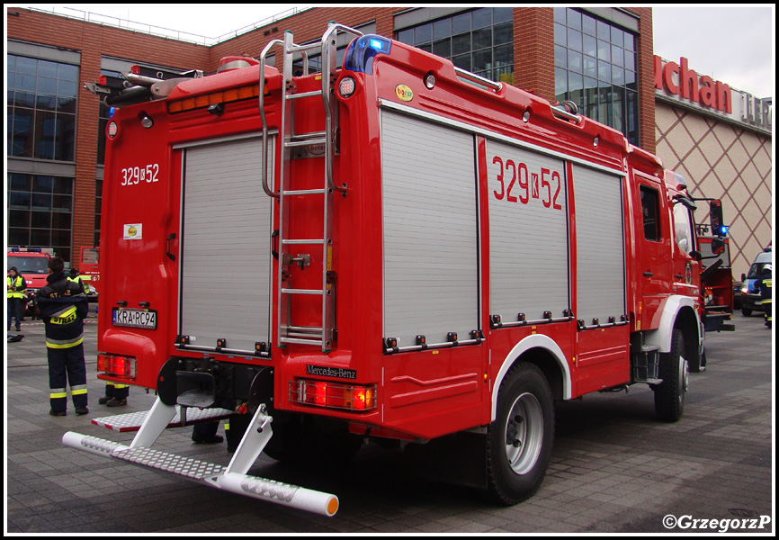 329[K]52 - GCBA 4/32 Mercedes Benz Atego 1629/Bocar - OSP WoÅ‚owice