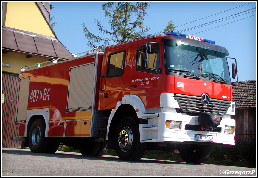 497[K]64 - GCBA 5,5/28 Mercedes Benz Atego 1828/Profis - OSP DÄ™bno