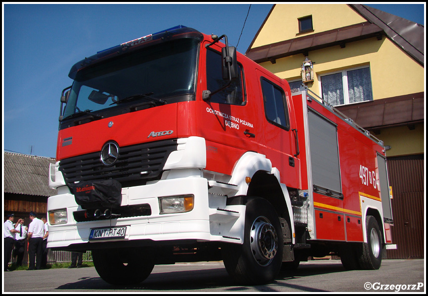 497[K]64 - GCBA 5,5/28 Mercedes Benz Atego 1828/Profis - OSP Dębno