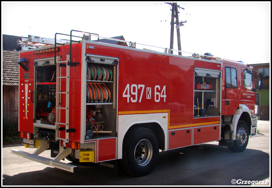 497[K]64 - GCBA 5,5/28 Mercedes Benz Atego 1828/Profis - OSP DÄ™bno