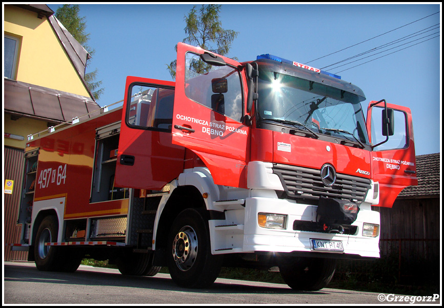 497[K]64 - GCBA 5,5/28 Mercedes Benz Atego 1828/Profis - OSP DÄ™bno