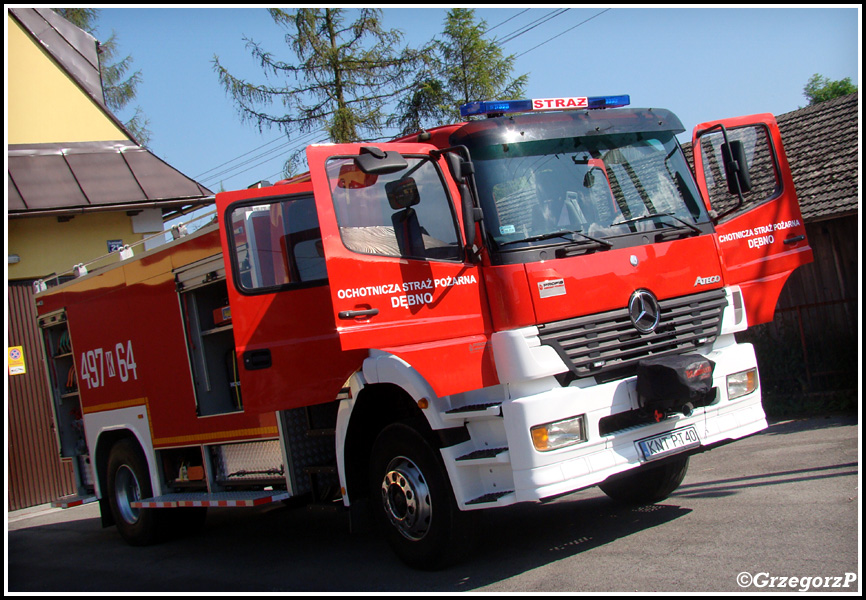 497[K]64 - GCBA 5,5/28 Mercedes Benz Atego 1828/Profis - OSP DÄ™bno