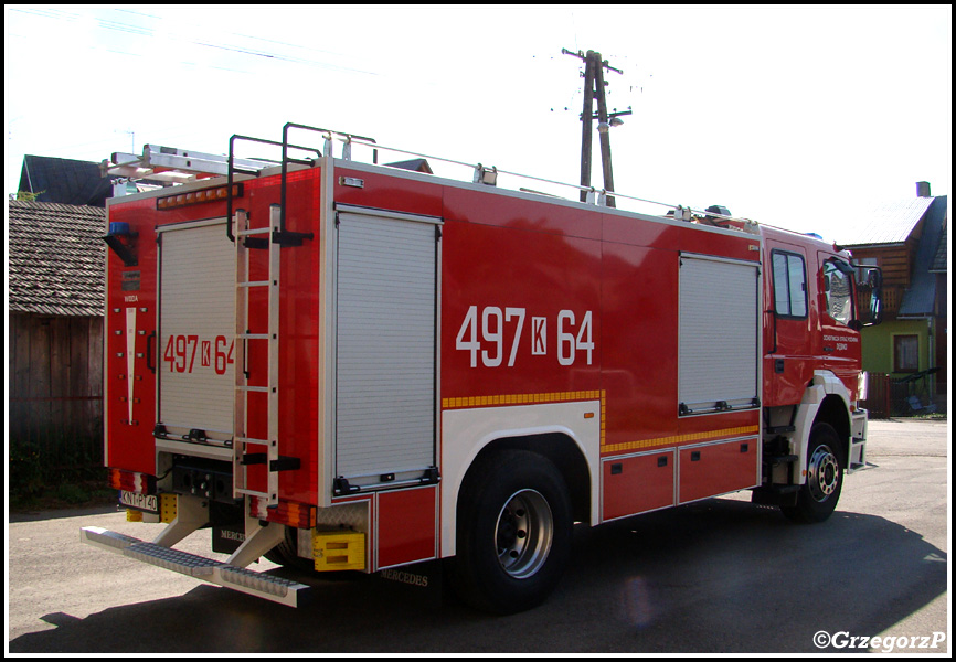 497[K]64 - GCBA 5,5/28 Mercedes Benz Atego 1828/Profis - OSP DÄ™bno