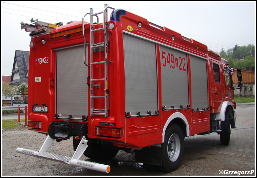 549[K]22 - GCBA 4,5/16 Mercedes Benz Atego 1629/ Bocar - OSP BiaÅ‚y Dunajec