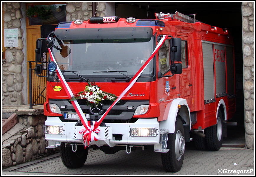 549[K]22 - GCBA 4,5/16 Mercedes Benz Atego 1629/ Bocar - OSP BiaÅ‚y Dunajec
