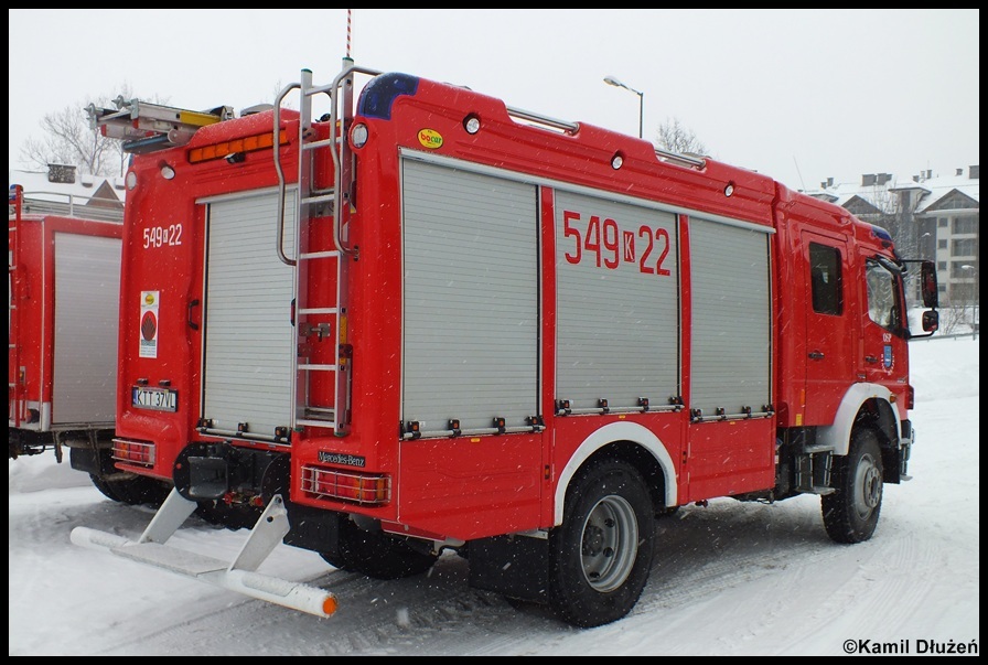 549[K]22 - GCBA 4,5/16 Mercedes Benz Atego 1629 AF/ Bocar - OSP BiaÅ‚y Dunajec