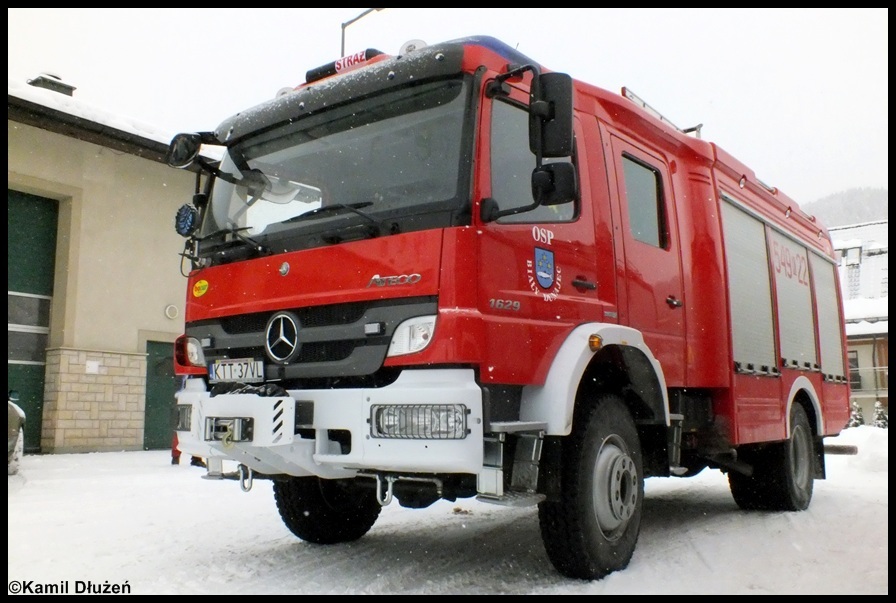549[K]22 - GCBA 4,5/16 Mercedes Benz Atego 1629 AF/ Bocar - OSP BiaÅ‚y Dunajec
