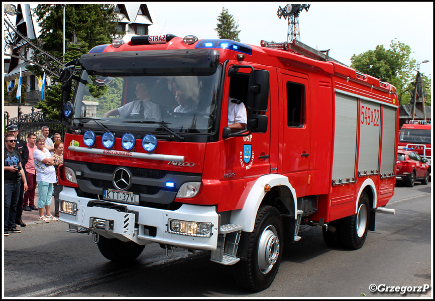 549[K]22 - GCBA 4,5/16 Mercedes Benz Atego 1629/ Bocar - OSP BiaÅ‚y Dunajec