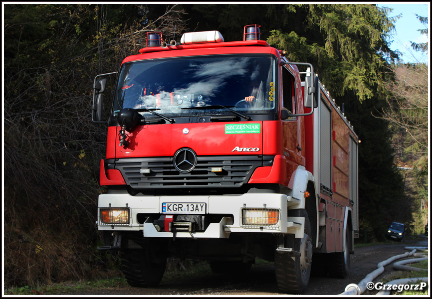 441[K]25 - GCBA 4,7+2,3/37 Mercedes Benz Atego 1828/Szczęśniak - JRG Gorlice