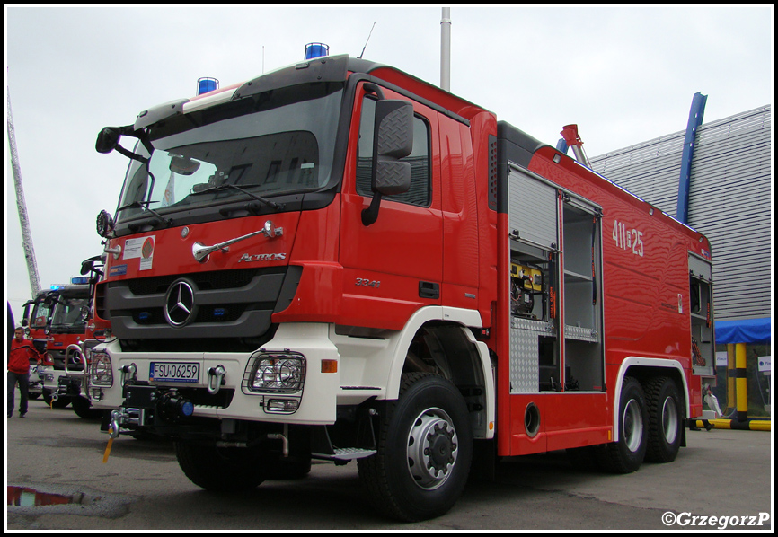 411[F]25 - GCBA 8,8/68 Mercedes Benz Actros 3341/Moto Truck - JRG Sulęcin*