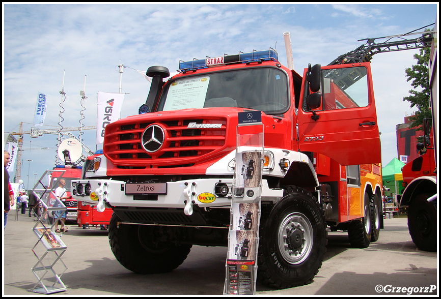 GCBA 7/60 Mercedes Benz Zetros 2733/Bocar - Pojazd demonstracyjny