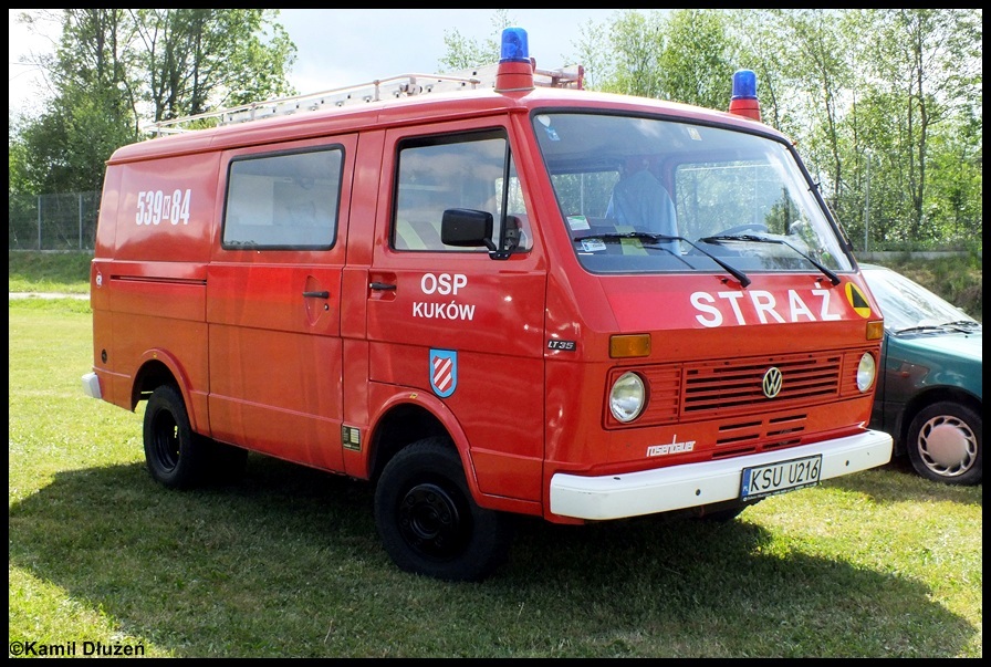 539[K]84 - GLM 16 Volkswagen LT35/Rosenbauer - OSP KukÃ³w
