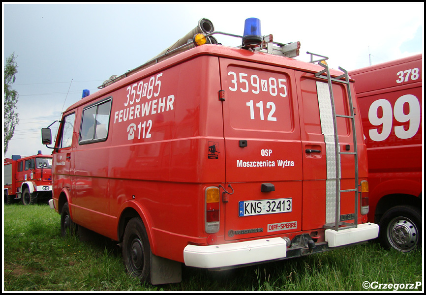 359[K]85 - GLM Volkswagen LT 35/Lohr - OSP Moszczenica Wyżna