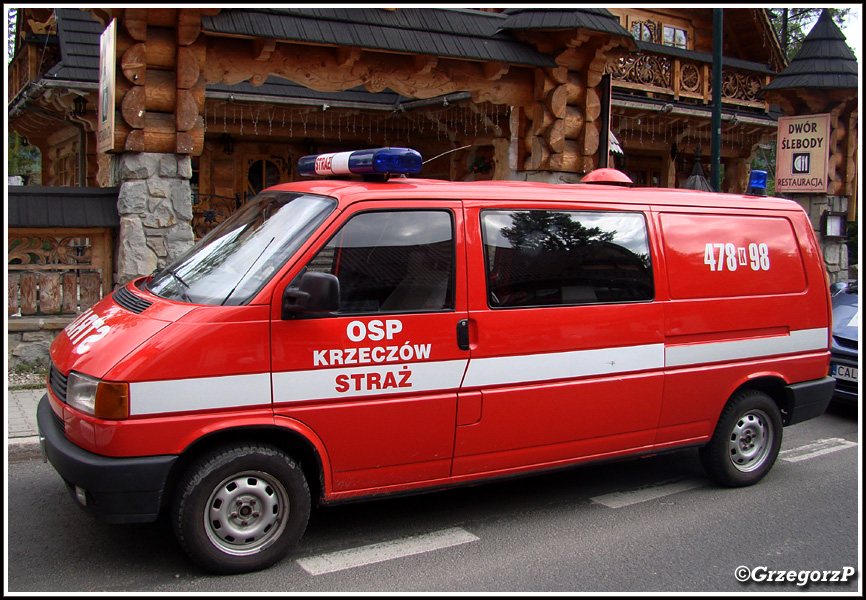 478[K]98 - GLM Volkswagen Transporter T4 - OSP Krzeczów